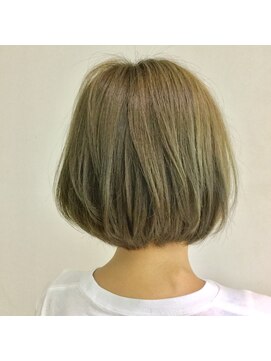 ファイブボックスヘアー 広島(five vox hair) カーキグレージュ