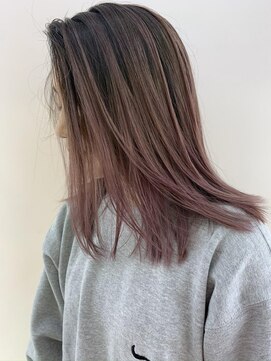 クレア 茅ヶ崎(CREA) ピンク×バレイヤージュ