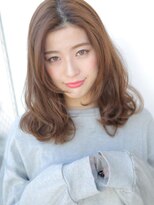 アグ ヘアー ボニー 三田駅前店(Agu hair bonny) ☆束感×カール感が絶妙なセミディスタイル☆