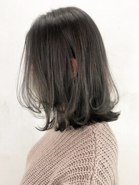 アイティー バイ アルバム 中野店(IT by ALBUM) シアグレージュ_ホワイトアッシュショートパーマ_ba312181