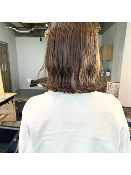 キチ(kichi.) [kichi.] ロブ×くすみベージュ