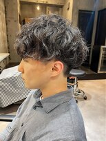 ラグシス ザ バックルーム(LUXIS THE BACK ROOM) 緩め波打ちスパイラル【立川/メンズ】