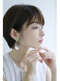 [Garland/銀座]☆似合わせカット質感ショート☆ 
