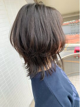 オーシャン(Ocean) [OCEAN Hair&Life藤原純] ミディアムウルフヘア☆