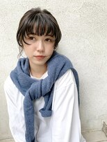 パーク(PAAQ)&nbsp;【paaq kana】顔まわりレイヤーで一つ結びもおしゃれに