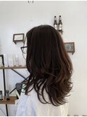 20代30代大人可愛い髪質改善カラーアッシュグレージュ透明感
