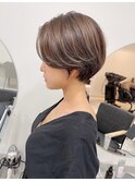 前髪カール/ネオシースルーバング/くびれボブ［銀座］