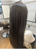 ☆ブリーチ無し透明感グレーカラー☆