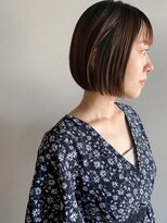 ブルー(BLUE)&nbsp;#BLUEボブ　ナチュラルボブ