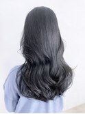 ダークシルバーグレージュロング_ふんわりカール_ba385961