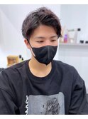 アップバングショートスタイル【柿本拓】