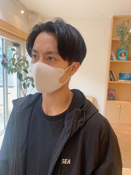 モーブ 代官山(mauve) バームで決まる毛流れアップバング