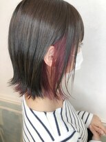 ヘアーサロン リアン 鴻巣店(hair salon Rien) ラベンダーピンク/ミディアムヘア/ボブルフ/ベビーバング