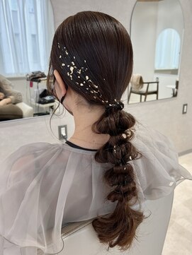 ラ ブランシュ 大宮(La Blanche) 大宮/ロングヘア/グレージュカラー/黒髪/ココアベージュ