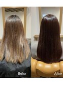 髪質改善カラー