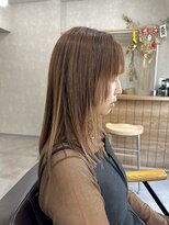 ユニル(unir)&nbsp;【unir】ブリーチ無しのミルクティーベージュ★