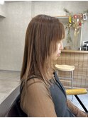 【unir】ブリーチ無しのミルクティーベージュ★
