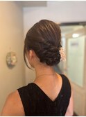 結婚式参列ヘアメイク