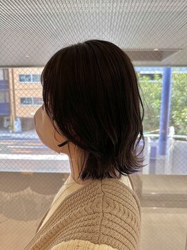 アイディール 心斎橋店(:ideal) 韓国風エギョモリ★くびれ外ハネミディ大人可愛い小顔20代30代