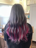 メレット(Meret)&nbsp;インナーカラー【ピンク」