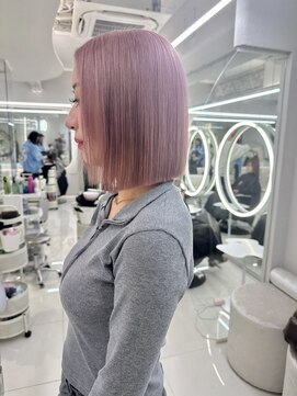 ガガ 心斎橋(GAGA) 美髪◎ピンクブラウン/エアリーロング/髪質改善/ハイトーン
