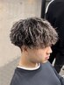 【男性限定】カット+パーマ＋メッシュ￥17000～