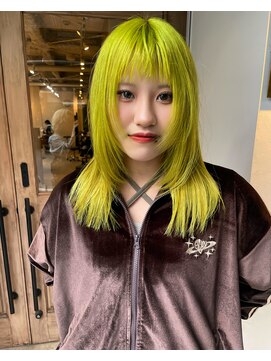 ルアウ レコーズ(LUAU records) 【LUAU records/arisa】ライムイエロー×ザクザクバング