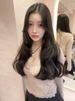 ボタン シブヤ(VOTAN SHIBUYA)&nbsp;アッシュ/グレージュ/韓国ヘア/渋谷/レイヤー/顔まわり