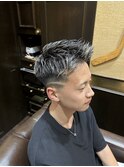 ツーブロ フェード