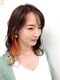 パザパ 嶋店(pa.za.pa)の写真/《ケアブリーチ使用☆》インナーカラー/ハイライト/ダブルカラーはお任せ◎あなただけのカラーを実現♪