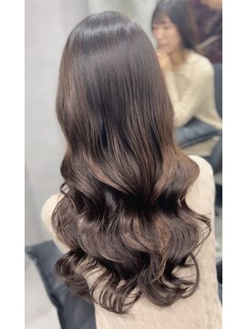 ジエクト カナウ(The Ect canow) コテ巻き風パーマ 韓国風パーマ レイヤーパーマ 無重力パーマ