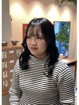 シアン 栄店(CYAN.) 実習,就活生さん向け！落ちるブルーブラック