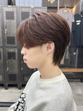 ギークス(GEEKS) 【GEEKS渋谷】センターパートウルフ/カルマパーマ/韓国風ヘア