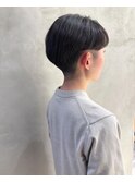 センターパート/メンズカット