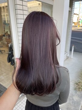 ブルー(BLUE) ラベンダーピンク☆髪質改善