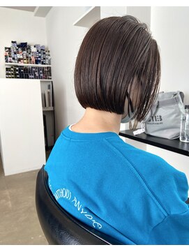 パープル(PURPLE) ボブ/ミニボブ/切りっぱなしボブ/イルミナカラー