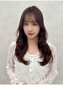 レイヤーカット 韓国ヘア