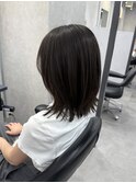イメチェン/ホワイトブロンド/外ハネボブ/美髪/町田