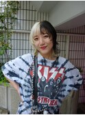 癖毛さんおすすめ！マレットヘアデザインカラー