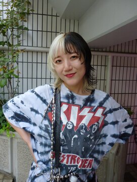 ビンナ(BINNA) 癖毛さんおすすめ！マレットヘアデザインカラー【浅草駅】