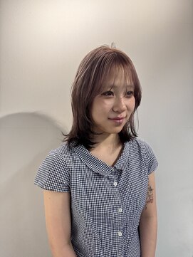 アフィナー 新宿(Afinar) 裾カラー/ミディアムデザインカラー