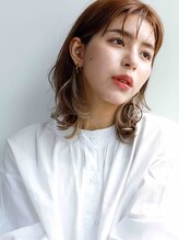 ロッソ ヘアアンドスパ 北千住店(Rosso Hair&SPA) ゆる巻きミディアム【北千住】