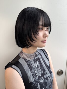 オッジバイケンジ(oggi by KENJE) ボブレイヤー/暗髪レイヤー/ひふみ