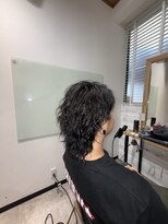 ログスラッシュ(LOG/)&nbsp;スパイラルウルフパーマ♪