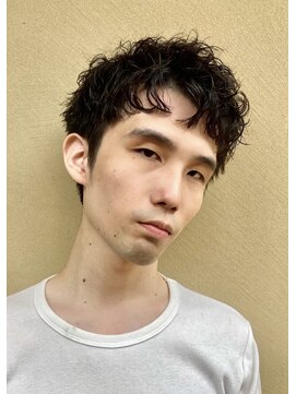 シェル(SHEL) 【SHIN★】メンズショート無造作パーマ