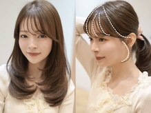 顔周りだけじゃない《360度美しいシルエットのレイヤーカット》【銀座/有楽町/韓国ヘア/小顔前髪カット】