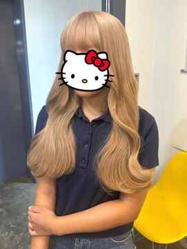 ジュール 池袋(Joule) ブリーチ2回でホワイトベージュカラー♪♪[池袋]