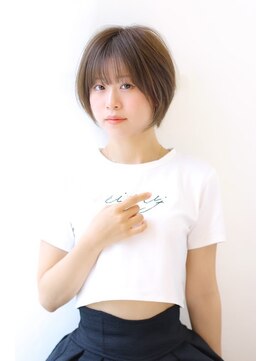 オーロ 塚口店(ORO) くびれショート暗めカラー