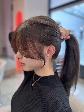 ウィクシーミミ 栄矢場町店(wixy mimi) 顔まわりカット