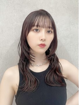 ロンド ルージュ 銀座店(Lond rouge) ミニウルフ髪質改善縮毛矯正酸性ストレートレイヤーカット/